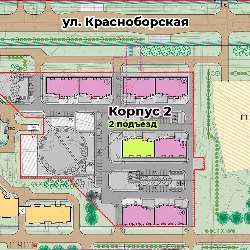 3-комнатная квартира 74